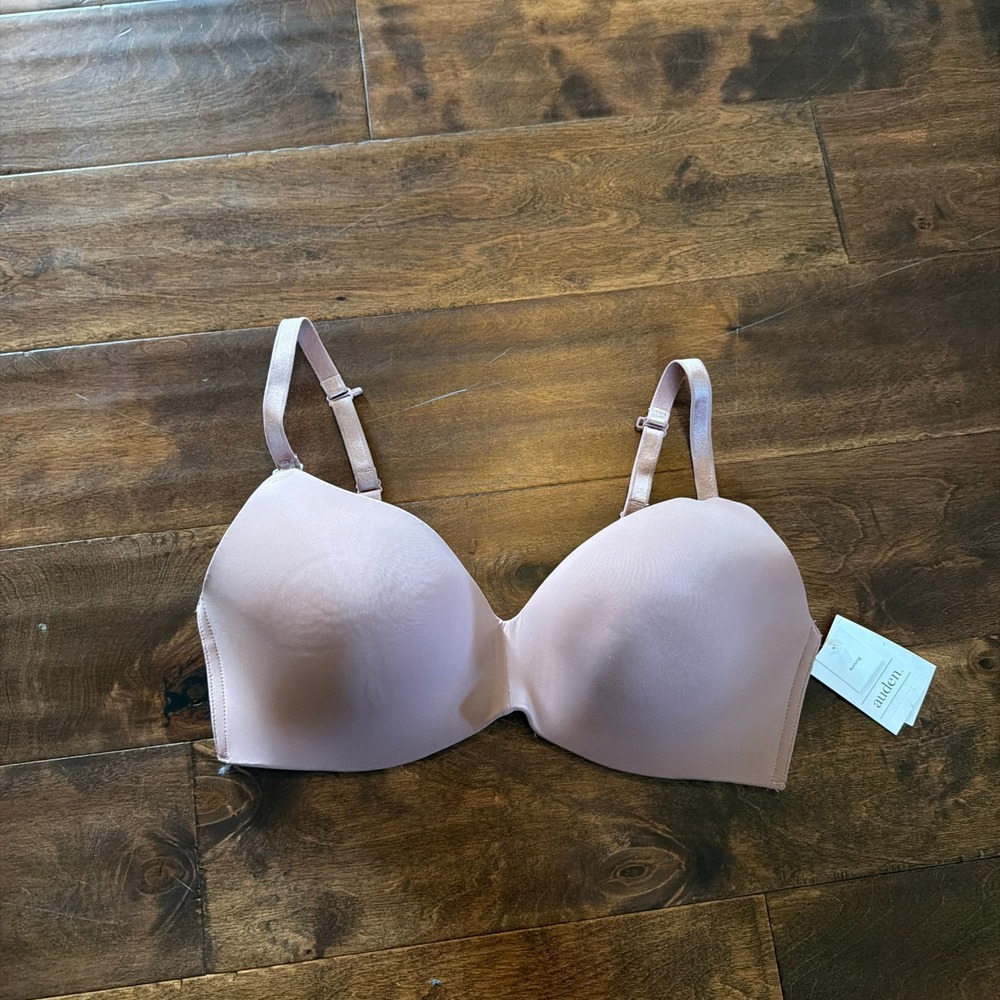 Auden Mauve Lightly Lined Wirefree Nursing Bra 36D New With Tags
